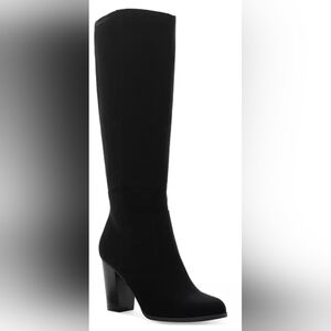 Style & Co. Womens Addyy Black Knee-High Boots  8M